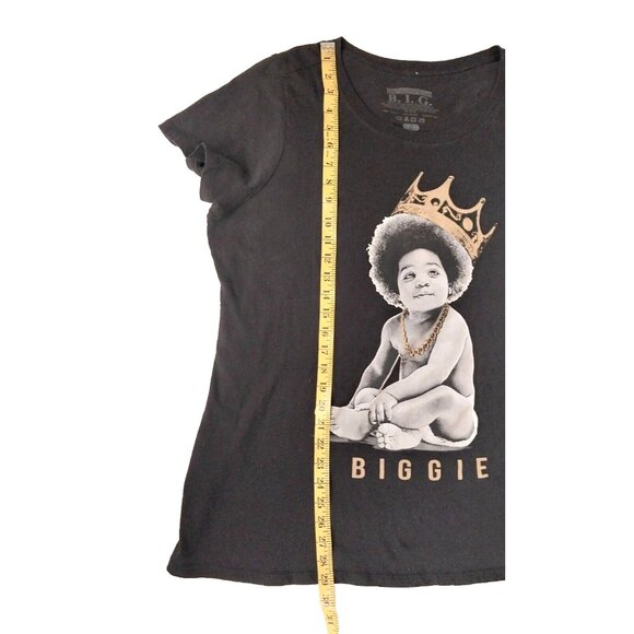 The Notorious B.I.G. Biggie Smalls Women's T-Shirt Black 2XL - Picture 5 of 5